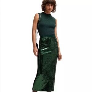 BOSS by Hugo Boss
Women's Sequin Relaxed-Fit Maxi Skirt